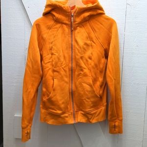 Orange Lululemon Scuba Sweater